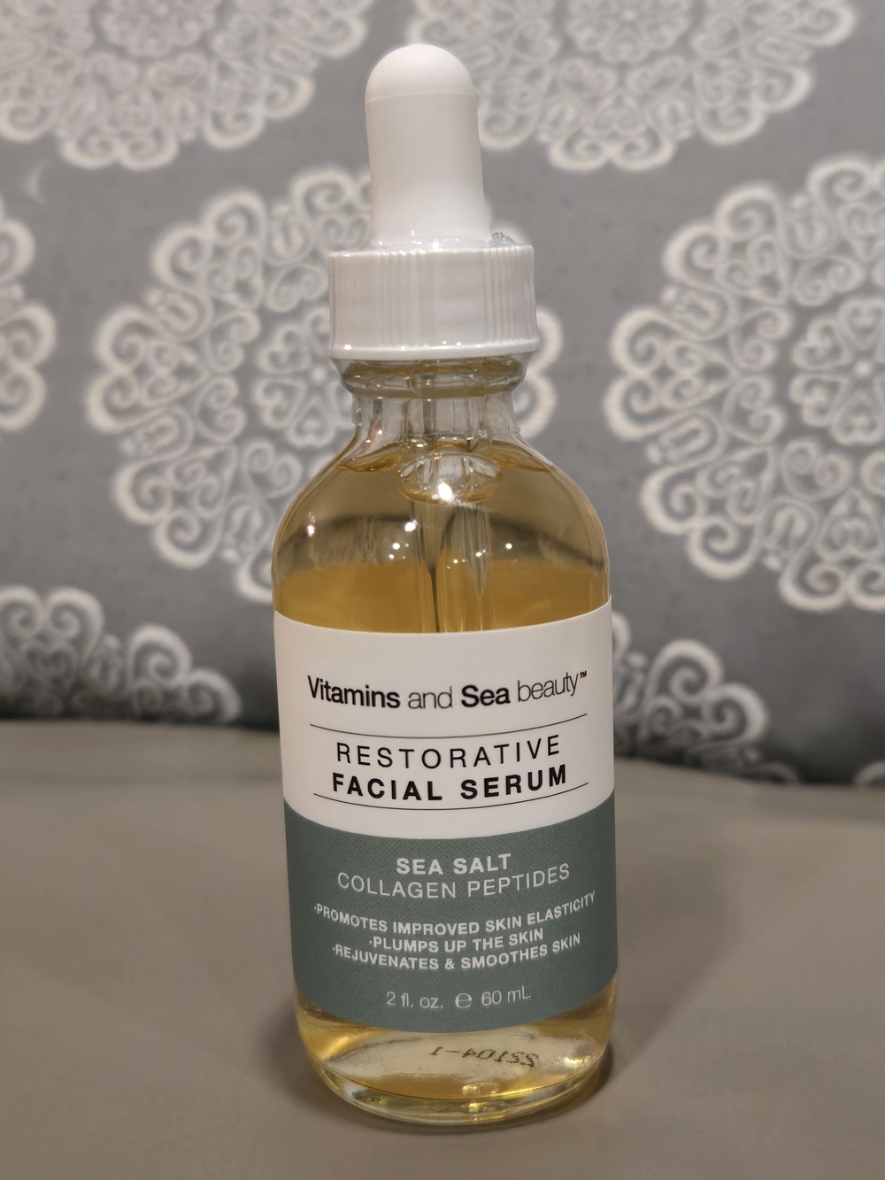 Vitamins and Sea Beauty Restorative Facial Serum - Sea Salt Collagen Peptides